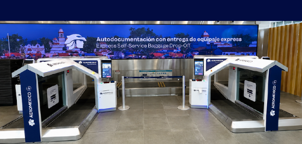 Ofrece Aeroméxico nueva forma de documentación de equipaje más ágil