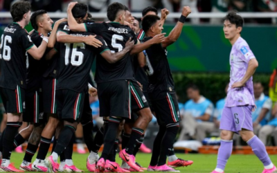 México gana a Corea del Sur y lidera el Grupo A