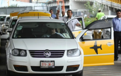 Taxis autorizados del AICM bajan tarifas hasta 18%