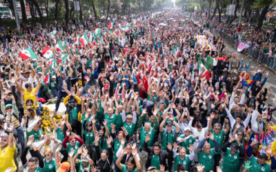 CDMX logra récord y hace historia al realizar La Ola más grande del mundo
