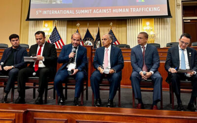 En el Capitolio norteamericano, Añorve denuncia a Morena