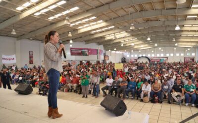 Vero Díaz llama a la unidad y organización para defender avances de 4T