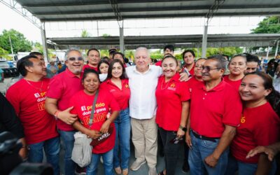 Sur de Q. Roo arropa a Rafa Marín