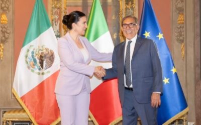 Reconoce Kenia López ante Senado italiano importancia de paridad constitucional