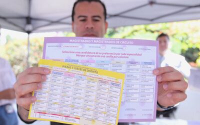 Realiza INE simulacro de votación para fortalecer Proceso Electoral 2027-2028