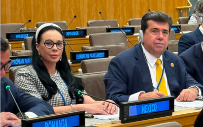 Pedro Haces propone en la ONU una nueva agenda parlamentaria