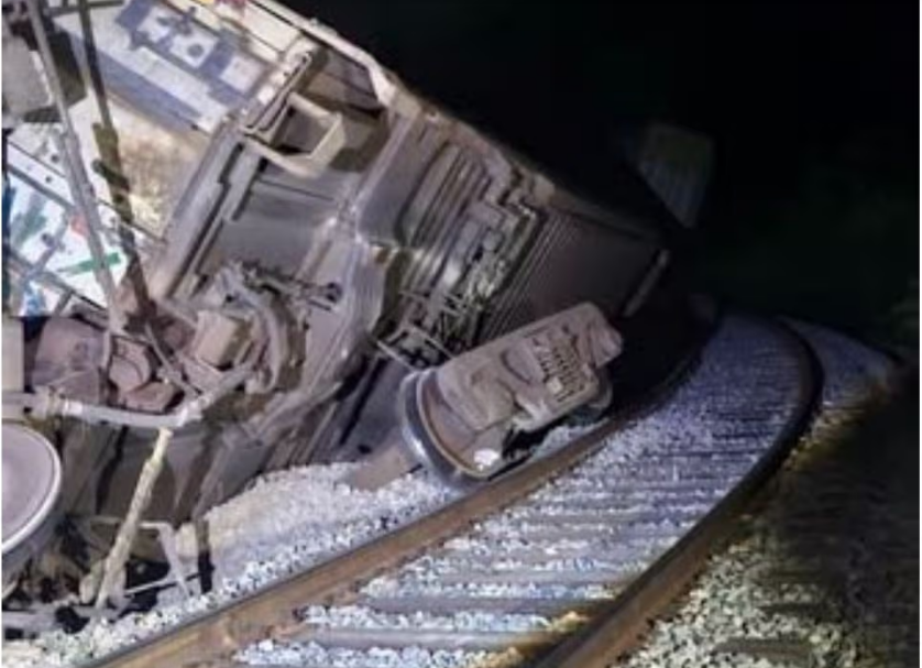 Otra vez, se descarrila Tren Interoceánico en Oaxaca