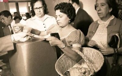 Conmemora INE 71 aniversario de primera votación de mujeres