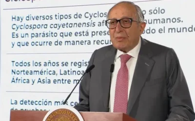 Reitera Salud que México no presenta un brote activo de ciclosporiasis