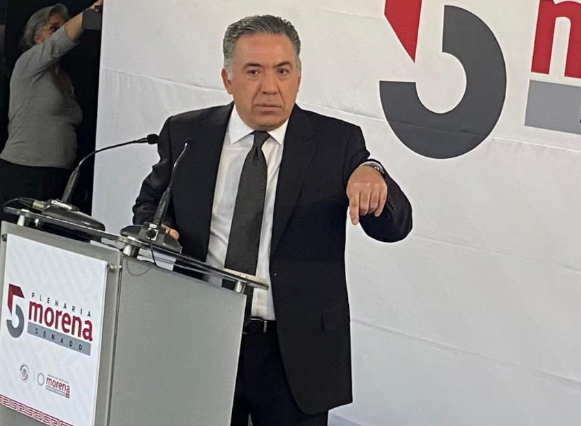 Enrique Inzunza reaparece en el Senado; soy inocente, dice
