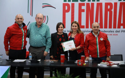 Legisladores del PRI definen agenda legislativa para defender la democracia