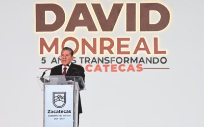 Zacatecas vive una transformación profunda en seguridad y finanzas públicas: Monreal