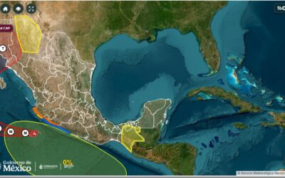 Polo, huracán categoría 4, está a 245 km al sur de Manzanillo, Colima