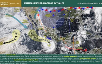 Sigue Polo categoría 5, a 345 km al sur de Zihuatanejo