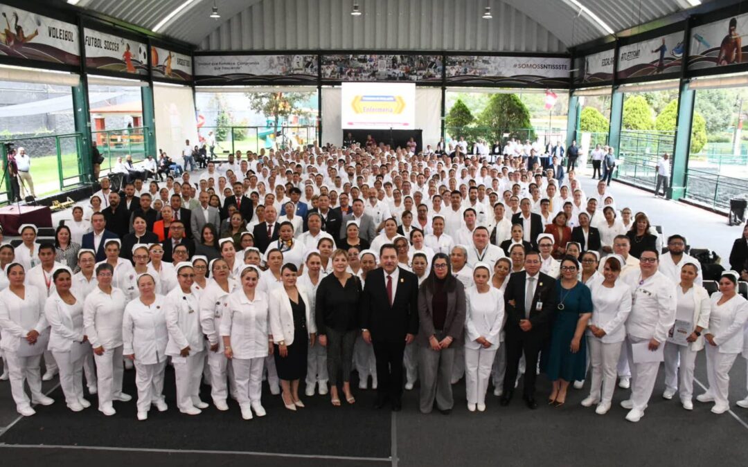 Concluyen 1,016 enfermer@s Programa de Nivelación de la Licenciatura en Enfermería del SNTISSSTE