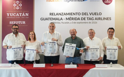 El 3 de noviembre inicia relanzamiento del vuelo de Tag Airlines ruta Guatemala-Mérida