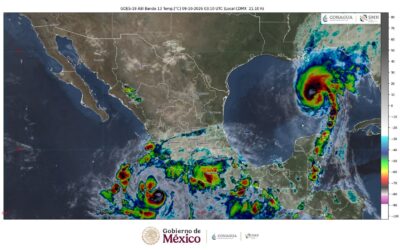 Simon se intensificó a huracán de categoría 1