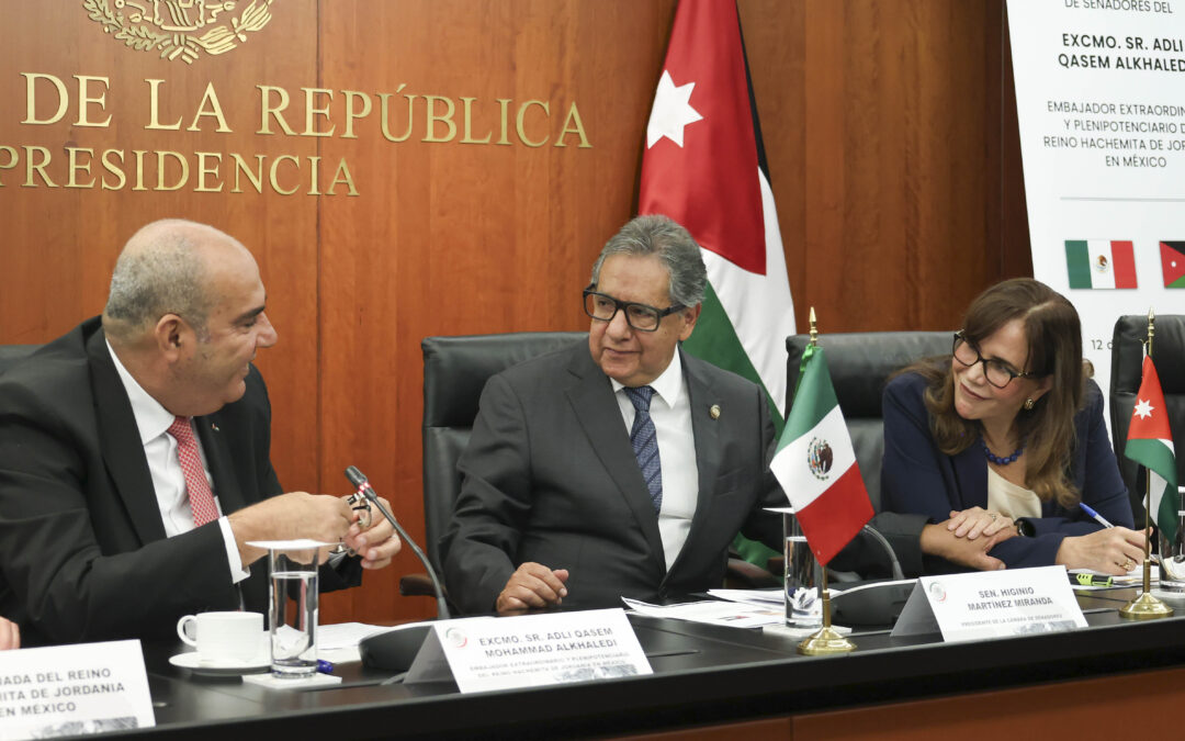 México y Jordania buscan fortalecer relaciones interparlamentarias