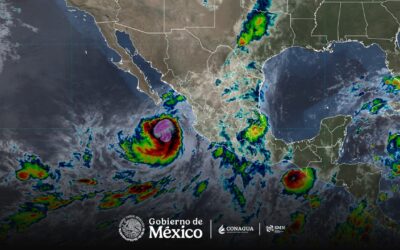 Se pronostican lluvias intensas en BCS y Sinaloa por huracán Rachel