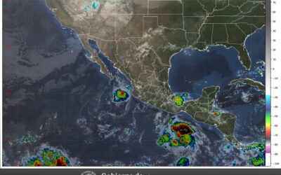 Se formó la depresión tropical Veintiuno-E en el Pacífico sur mexicano