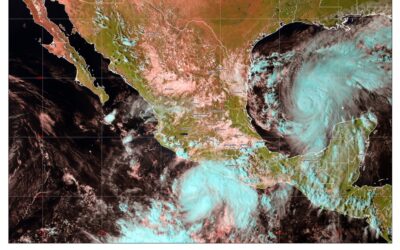Se formó la tormenta tropical Simon frente a costas del Pacífico