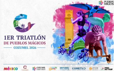 Cozumel recibirá el Primer Triatlón de Pueblos Mágicos el 17 y 18 de octubre