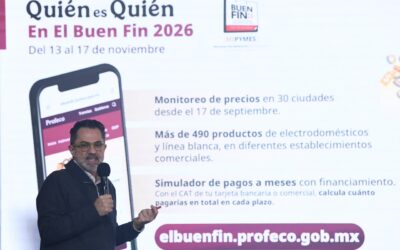 Profeco presenta micrositio de apoyo para el próximo Buen Fin