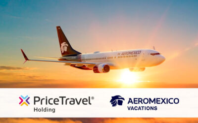 Mas de 10 años de colaboración entre PriceTravel Holding y Aeroméxico Vacations