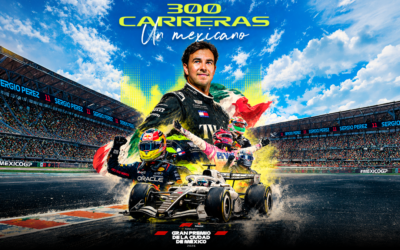 Checo Pérez hará historia: llegará a los 300 Grandes Premios de F1 en México