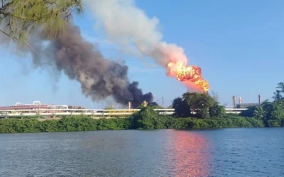Otro incidente en Dos Bocas; Pemex reporta conato de incendio