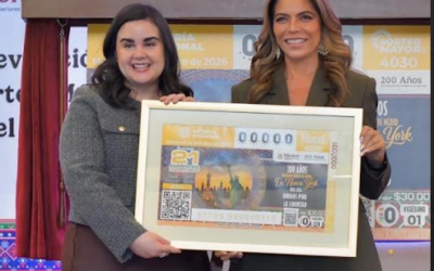 Dedican billete de Lotería al Bicentenario del Consulado de México en NY