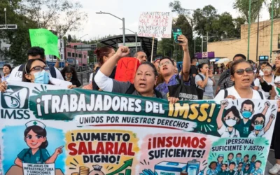 Otra vez, habrá bloqueos de trabajadores del IMSS este miércoles