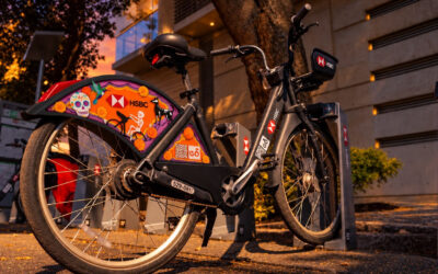 ECOBICI se suma al Paseo Nocturno de Día de Muerto